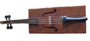 This Box Fiddle features on the cover of The Fiddle Music of Donegal Vol 2 and is the type of fiddle which Myles Tinney was photographed playing in Mountcharles, Co Donegal around 1900. 